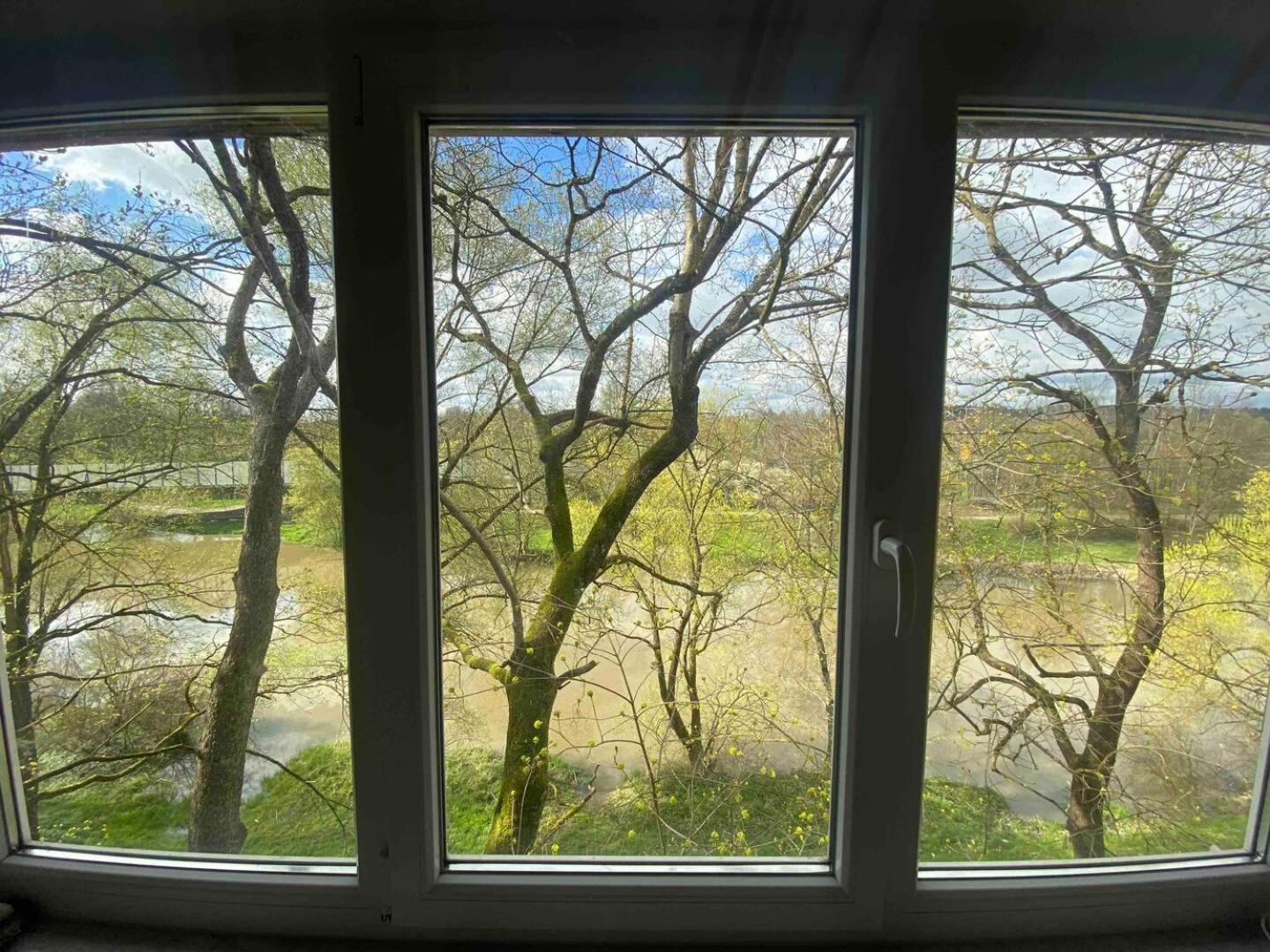 3 Zimmer Apartment Mit Flussblick - Self Check-In Eggenfelden Esterno foto